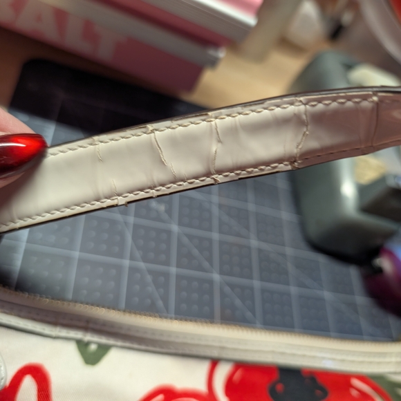 Coach Red Floral Shoulder Bag - Picture 5 of 8